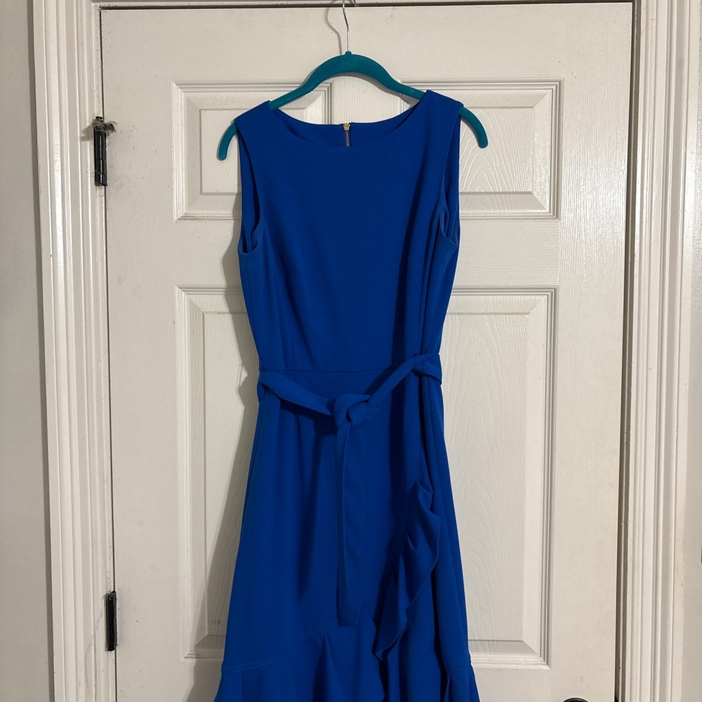 Calvin Klein Royal Blue Midi Dress